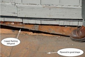 The most important part of a roof is the flashing. Care must be taken not to damage it while stripping a roof. The most important part of a roof is the flashing. Care must be taken not to damage it while stripping a roof.