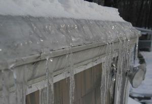 Frozen-gutter