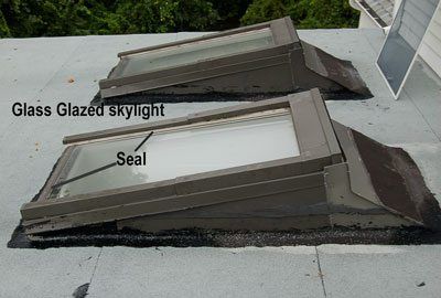 Glass glazed skylights are pretty and are more durable than plexi glass. Glass glazed skylights are pretty and are more durable than plexi glass.