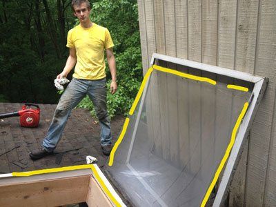 Sometimes the skylight will leak between the dome and frame. Sometimes the skylight will leak between the dome and frame.