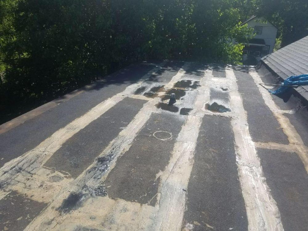 Flat Roof in illinois - very badly done