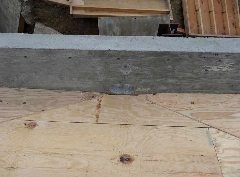 Flat-roof-Los-Angeles---Scupper-holes-prepped-in-wall Flat-roof-Los-Angeles---Scupper-holes-prepped-in-wall
