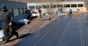 Commercial Flat-Roof-Installation
