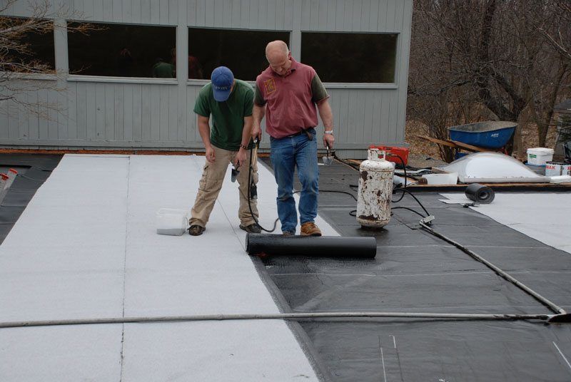 Commercial Residential Rubber - Two Ply Rubber Roof Installed - This is the best roofing system in the industry