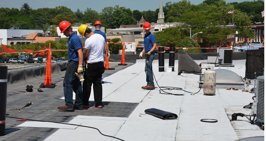 Installing a Rubber Roof over a Tar and Gravel roof Installing a Rubber Roof over a Tar and Gravel roof